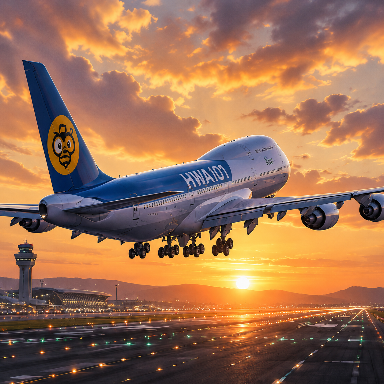 HWA101 Bee Airlines