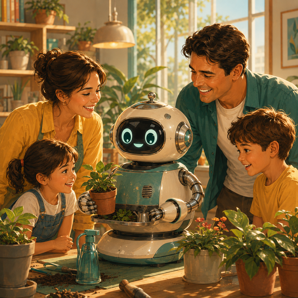 AI Robo Gardener