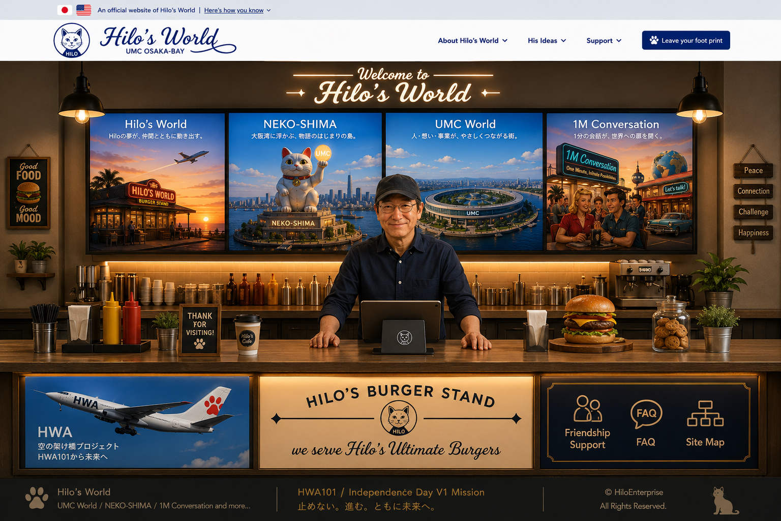 Hilo’sWorld HWA101 Independence Day V1 Mission